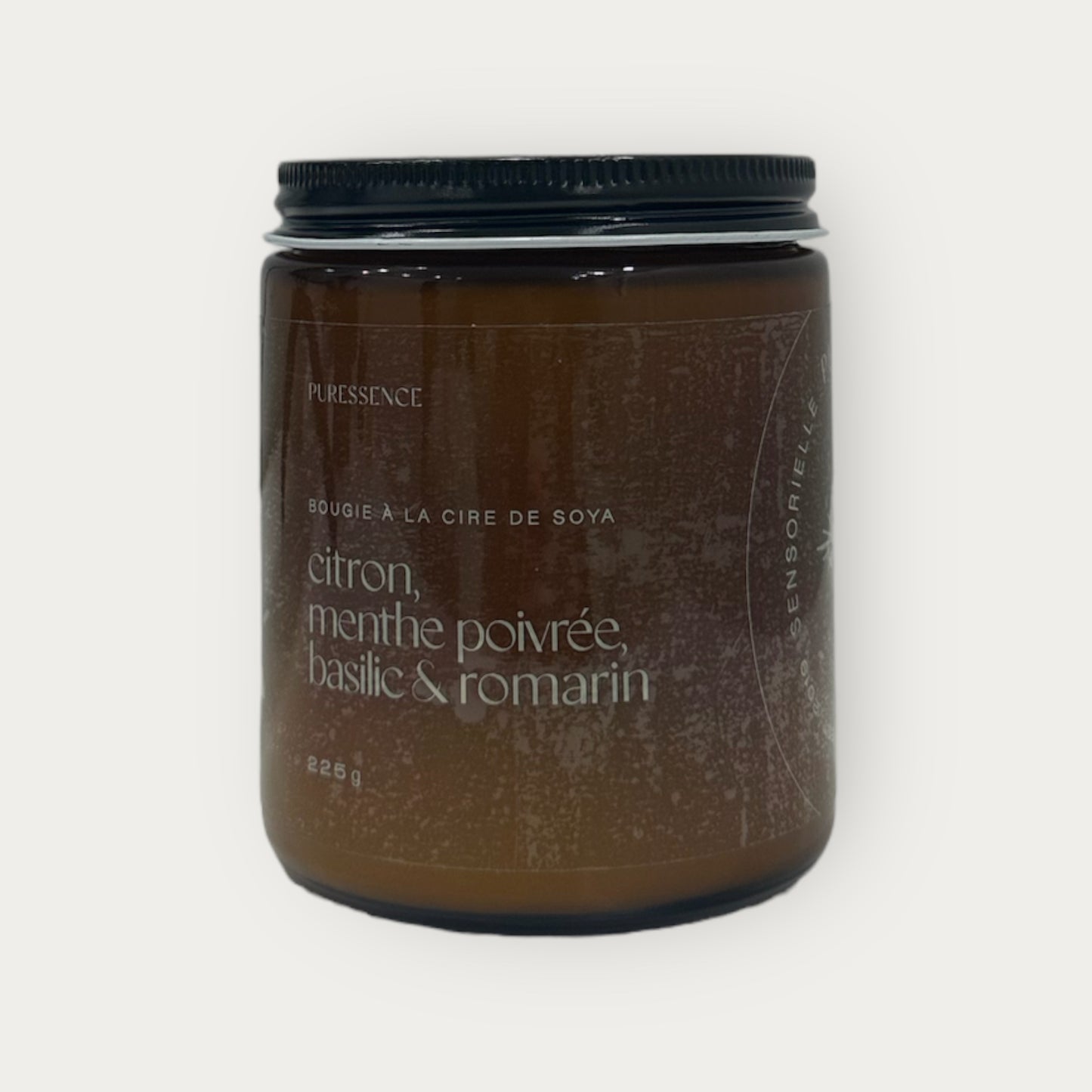 Bougie | citron, menthe, basilic et romarin